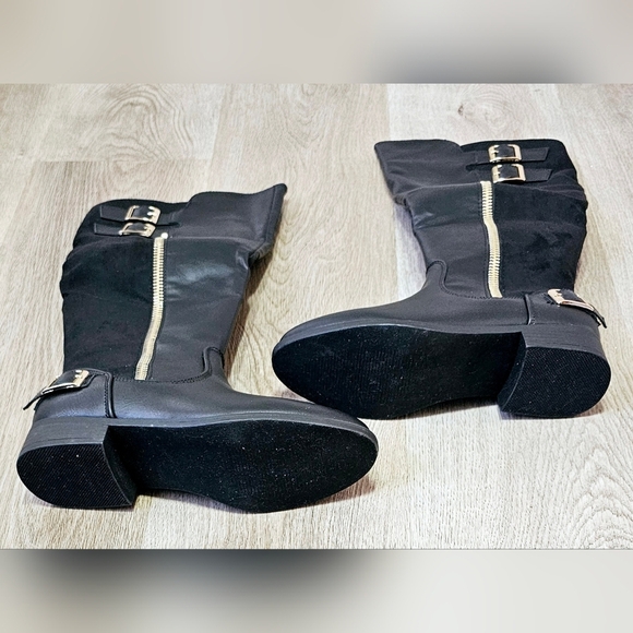 Size 6 Tayler Knee-High Buckle Boots - Picture 4 of 7